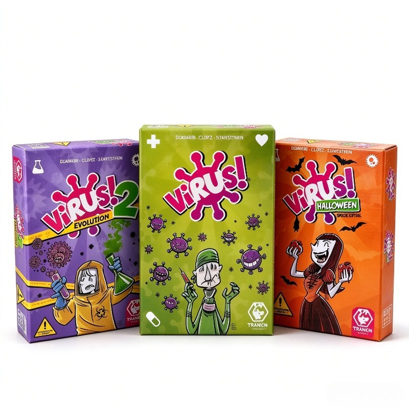 Board Game Live - Virus Card Game Family Strategy Party