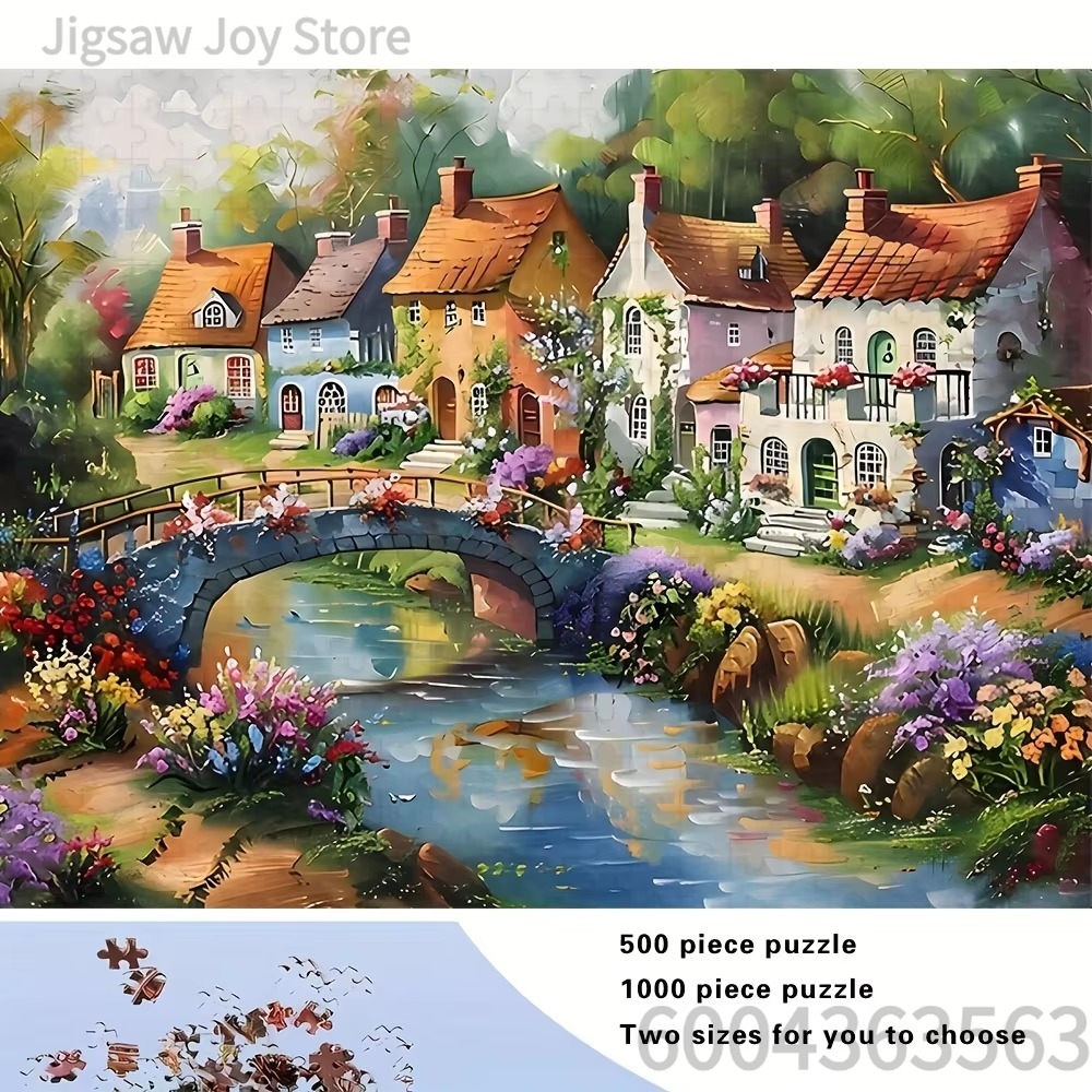 Board Game Of Life - Creative Countryside & Urban Life Jigsaw