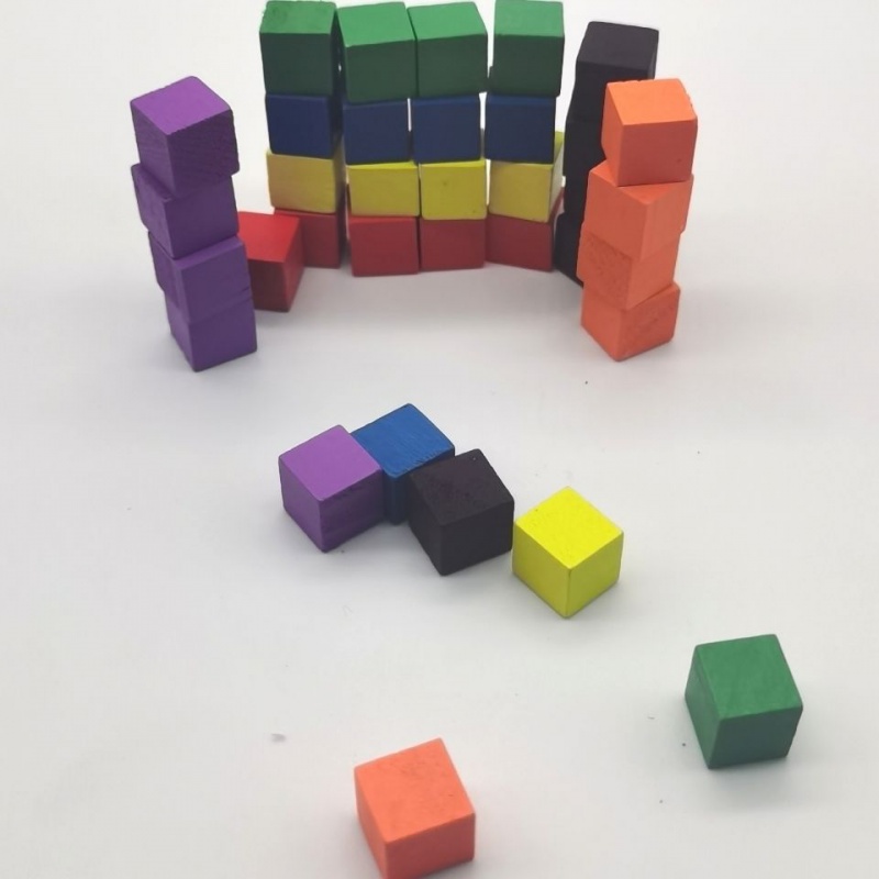100Pcs/lots 10mm Wood Cubes Co - Board Game Catan 评论和价格