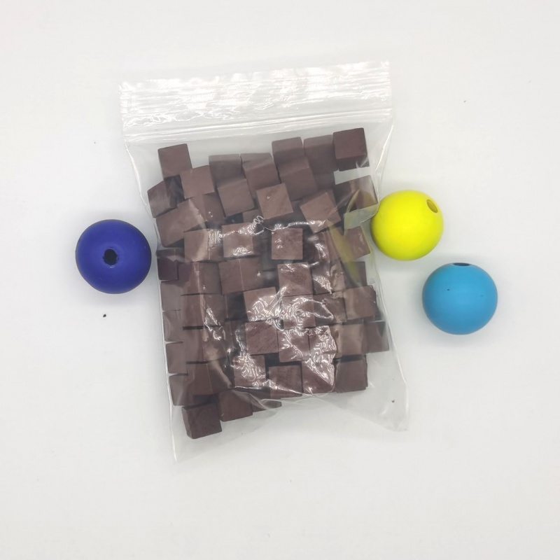 100Pcs/lots 10mm Wood Cubes Co - Board Game Catan 评论和价格