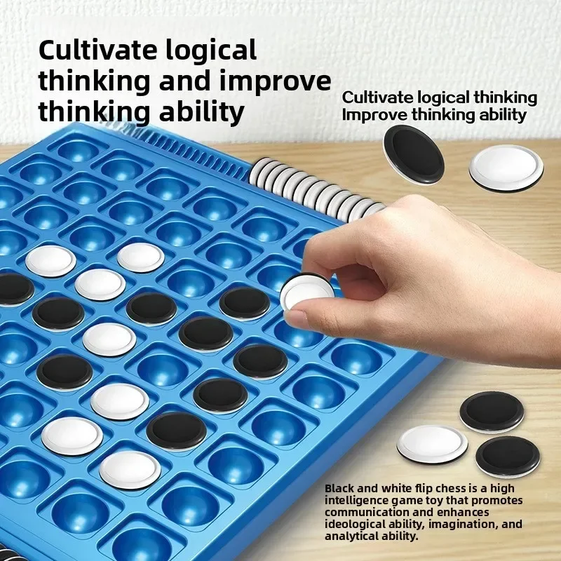 Dual-Side Flip Board Strategy  - Strategy Board Game 评论和价格