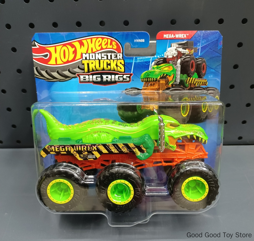 Hot Wheels Mega Wreckin Wolf S - Hot Wheels Car Monster Trucks 评论和价格