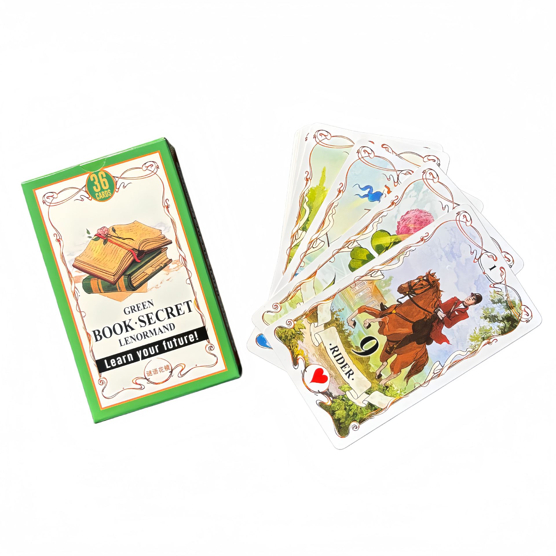 Green Book Secret Lenormand Or - Board Game Of Life 评论和价格