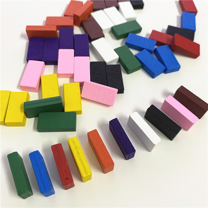 50Pcs 20*10*5mm Colorful Brick - Board Game Catan 评论和价格