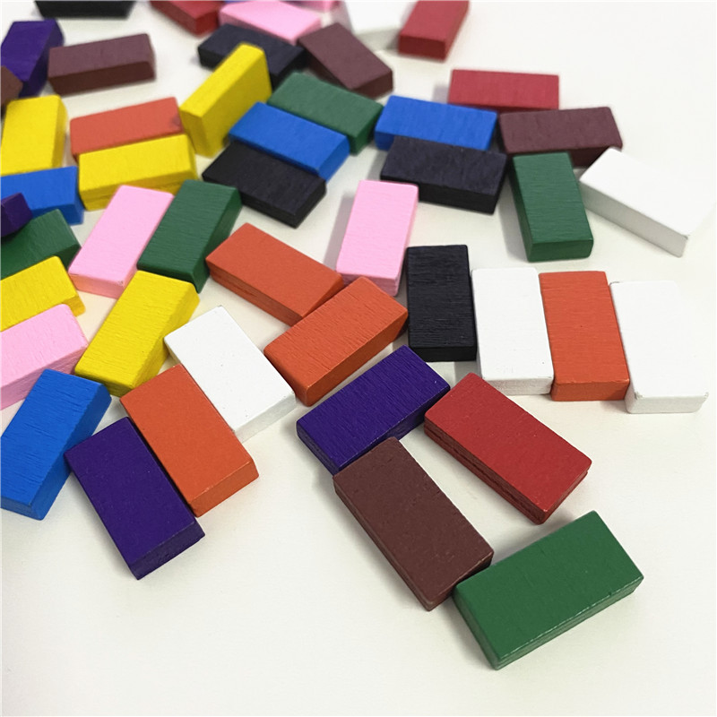 50Pcs 20*10*5mm Colorful Brick - Board Game Catan 评论和价格