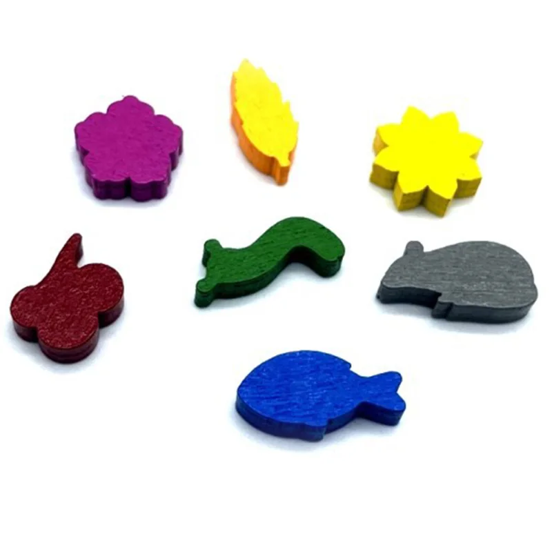 10pcs/set Mini Wooden Color Ma - Board Game Catan 评论和价格